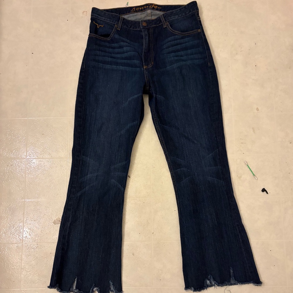 Women’s Kimes Ranch Jennifer dark wash jeans Size 12/34